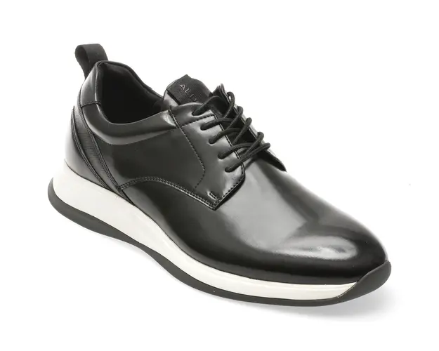 Pantofi ALDO negri, GRANDSPEC 001, din piele ecologica