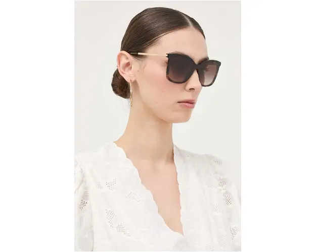 Michael Kors ochelari de soare femei, culoarea maro