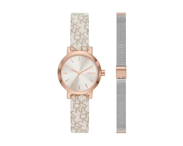 Dkny ceas femei, culoarea argintiu
