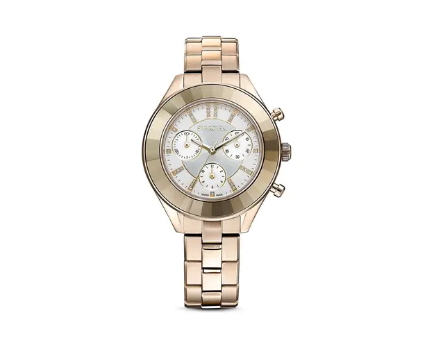 Swarovski ceas 5610517 Octea Lux Sport femei, culoarea auriu