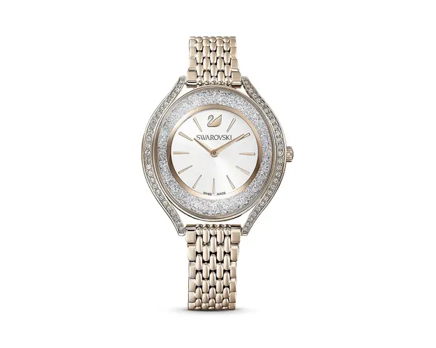 Swarovski ceas 5519456 Crystalline Aura femei, culoarea auriu