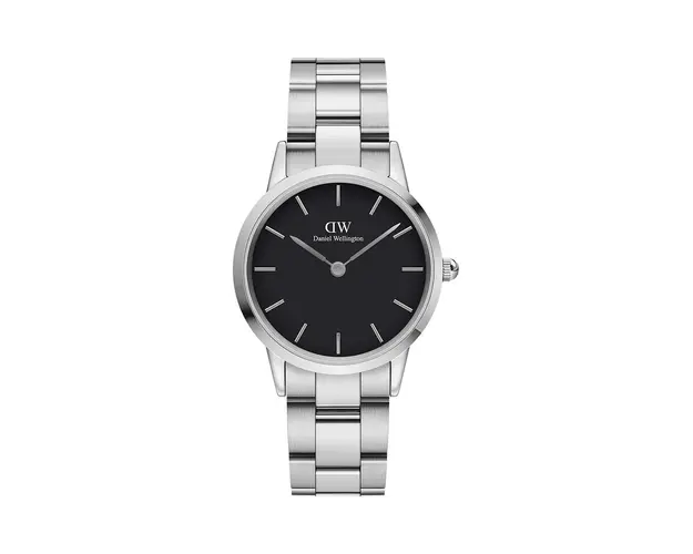 Daniel Wellington ceas Iconic Link femei, culoarea argintiu