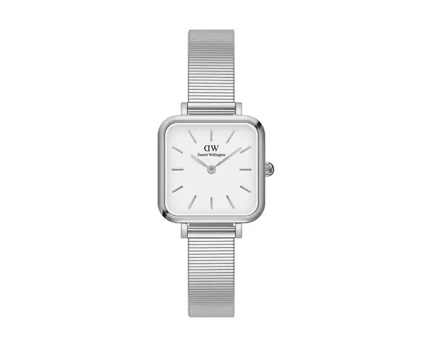 Daniel Wellington ceas Quadro Studio femei, culoarea argintiu
