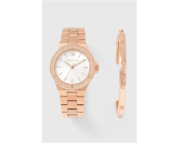 Michael Kors ceas si bratara culoarea auriu