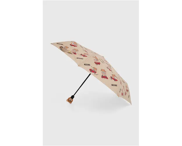 Moschino umbrela culoarea bej