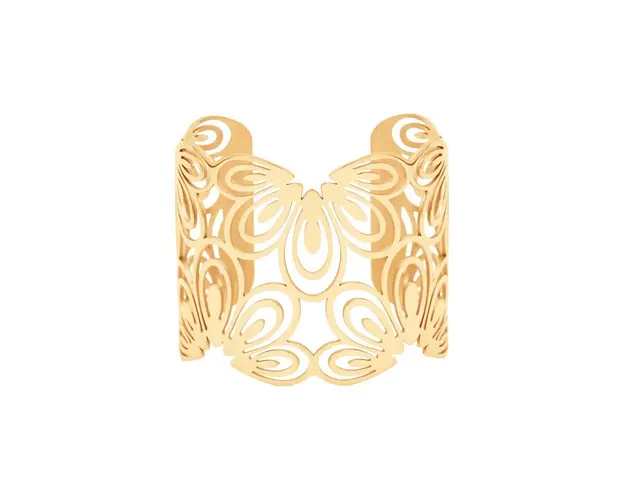 Lilou bratara placata cu aur Paw