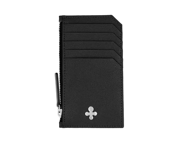 Lilou carcasa din piele culoarea negru