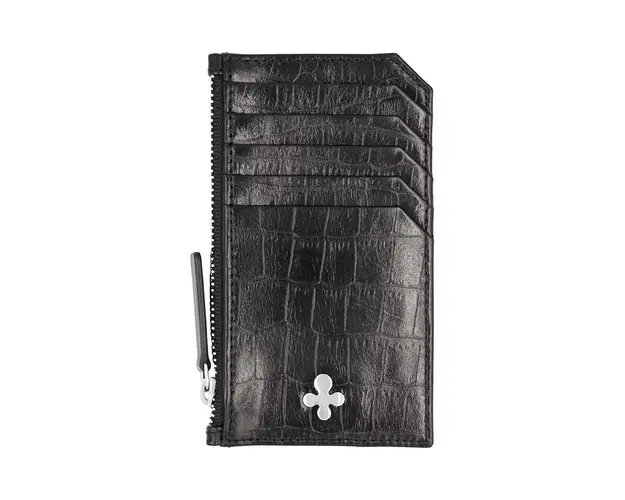 Lilou carcasa din piele culoarea negru