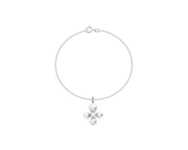 Lilou bratara placata cu argint Luck