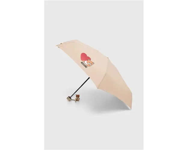 Moschino umbrela culoarea bej, 8188