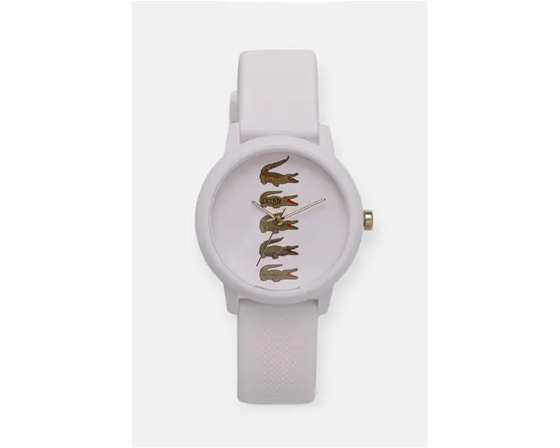 Lacoste ceas femei, culoarea alb