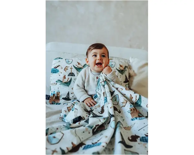 La Millou patura pentru copii PRINCE Lekki Koc Minky