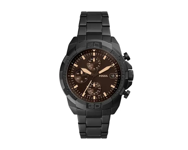 Fossil Ceas barbati, culoarea negru