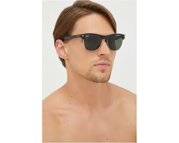 Ray-Ban ochelari de soare barbati, culoarea negru