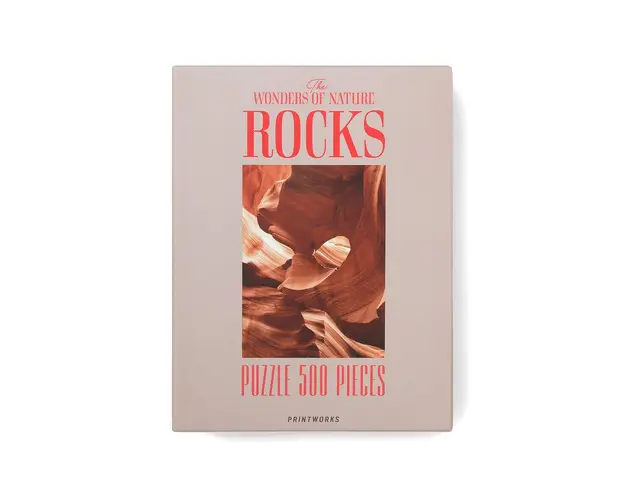 Printworks - Puzzle Wonders Rocks 500 piese