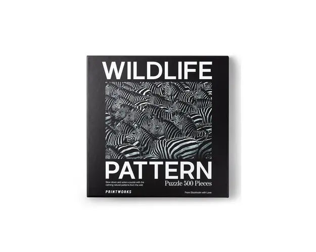 Printworks - Puzzle Wildlife Zebra 500 piese