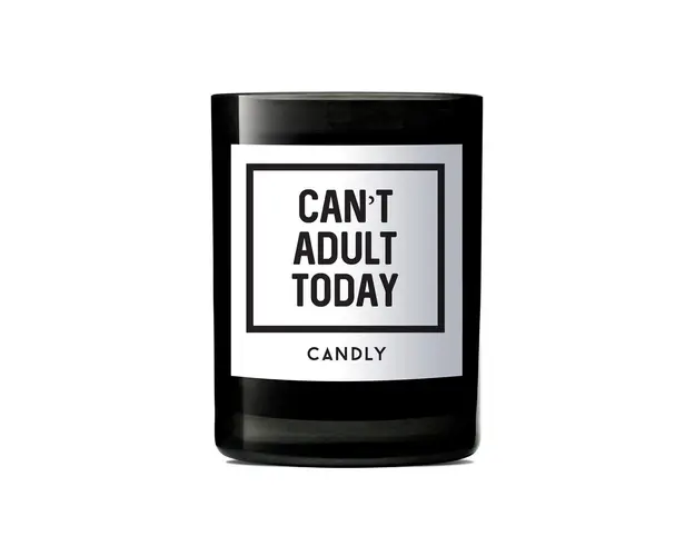 Candly - Lumanare parfumata de soia Can't adult today 250 g