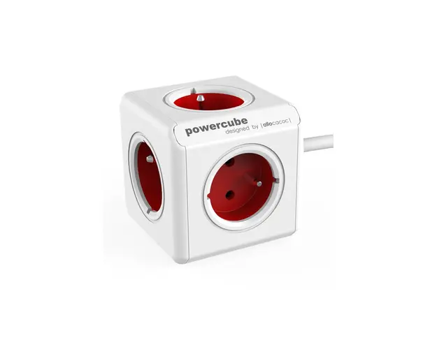 PowerCube Splitter modular PowerCube Extended 1,5 m RED