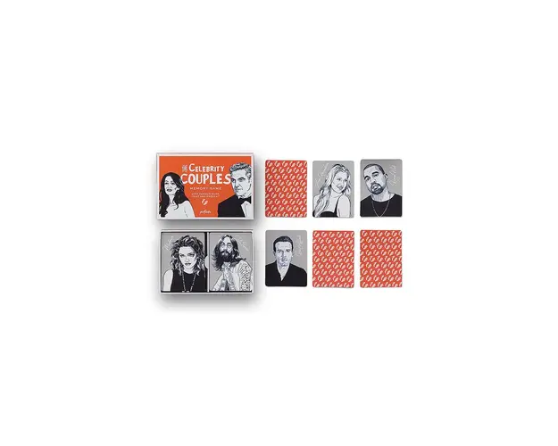 Printworks Joc de memorie Celebrity couples