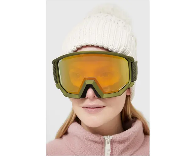 Uvex ochelari de protecţie Athletic FM culoarea verde, 55/0/520