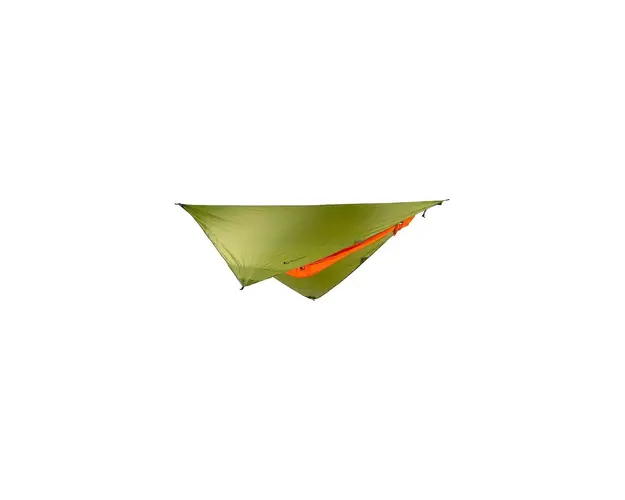Ticket to The Moon husa de hamac Moon Tarp culoarea verde