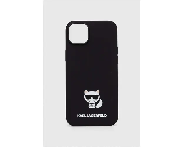 Karl Lagerfeld husa pentru telefon iPhone 14 Plus 6,7 culoarea negru