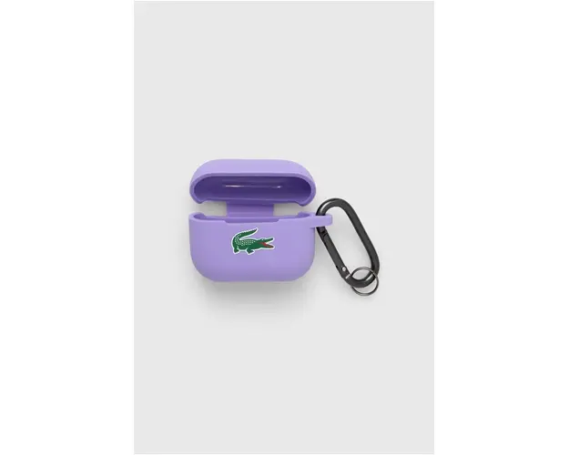 Lacoste husa pentru casti AirPods Pro 2 culoarea violet