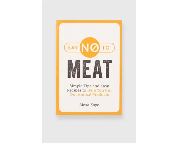 QeeBoo carte Say NO to Meat, Alexa Kaye, English