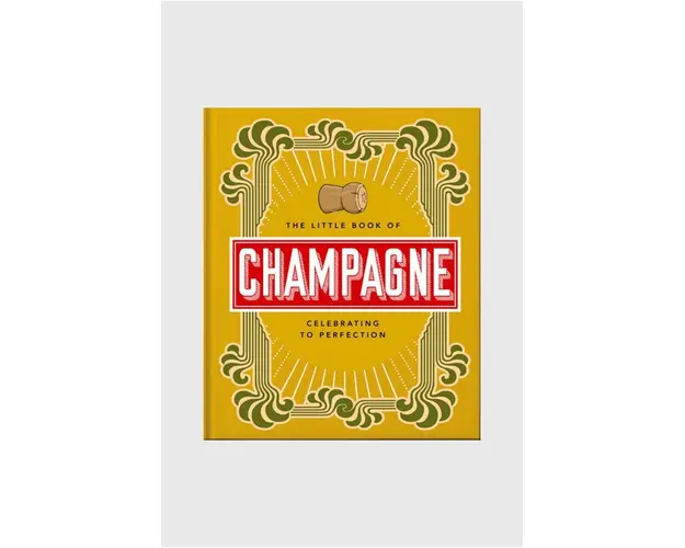 QeeBoo carte The Little Book of Champagne, Orange Hippo!, English