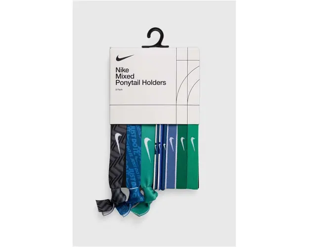 Nike elastice de par 9-pack culoarea verde