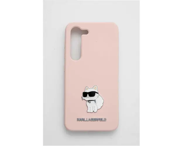 Karl Lagerfeld Husa pentru telefon S23 S911 culoarea roz