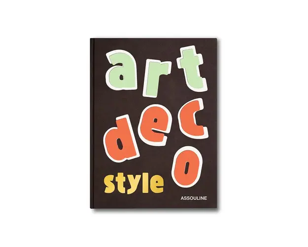 Assouline carte Art Deco Style by Jared Goss, Enhlish