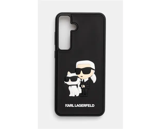 Karl Lagerfeld husa pentru telefon S24+ S926 culoarea negru, KLHCS24M3DRKCNK