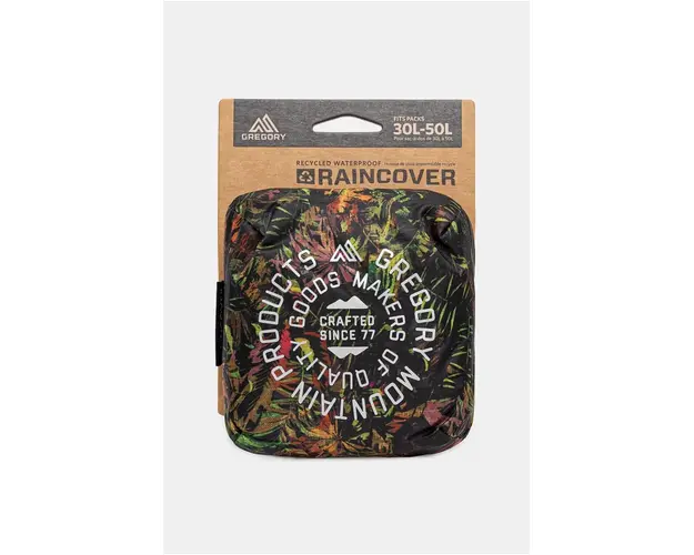 Gregory husa de ploaie pentru rucsac Raincover 30-50L culoarea verde, RAINCOVER.30/50L