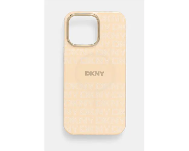 Dkny etui pentru telefon iPhone 16 Pro Max 6.9 culoarea portocaliu, DKHMP16XHRHSEP