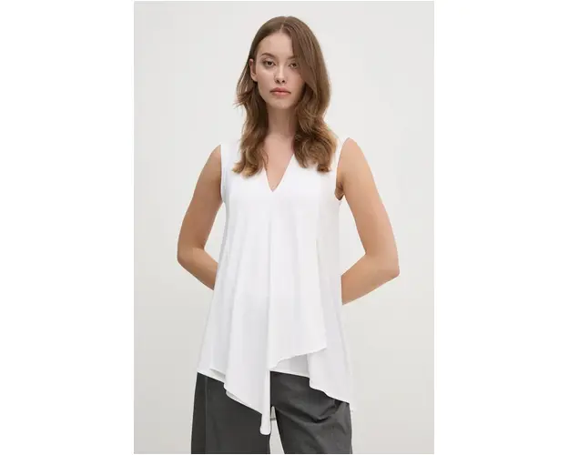 Joseph Ribkoff bluza femei, culoarea bej, neted, 161060