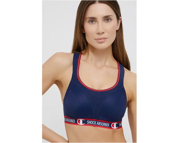 Champion sutien sport 0BGB culoarea albastru marin, neted