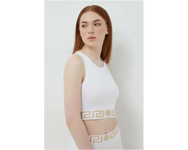 Versace top Culoarea alb