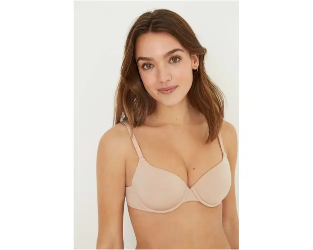 women'secret sutien BEAUTIFUL culoarea bej, neted