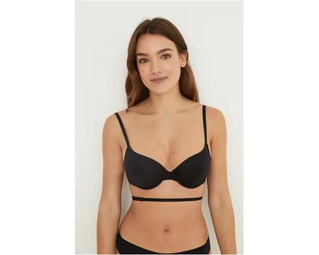 women'secret sutien BEAUTIFUL culoarea negru, neted