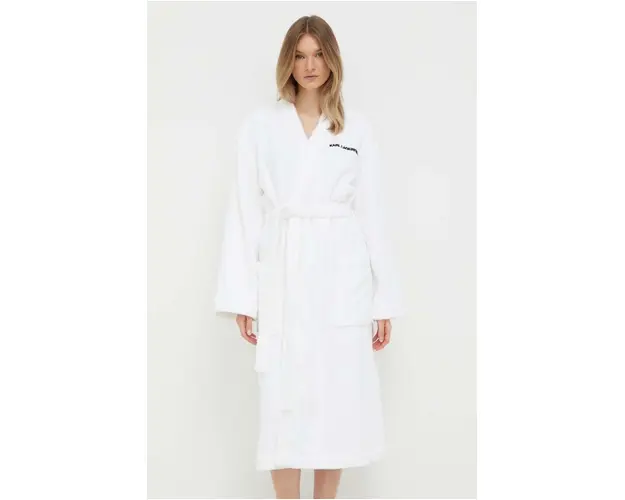 Karl Lagerfeld halat culoarea alb