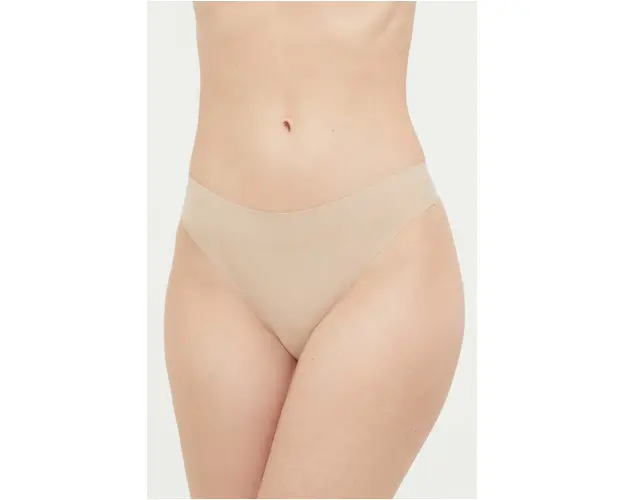 Chantelle tanga culoarea bej