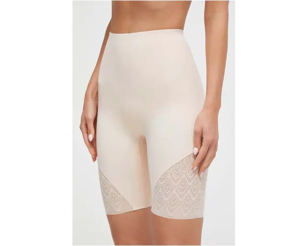 Chantelle pantaloni scurti modelatori SOFT STRETCH femei, culoarea bej