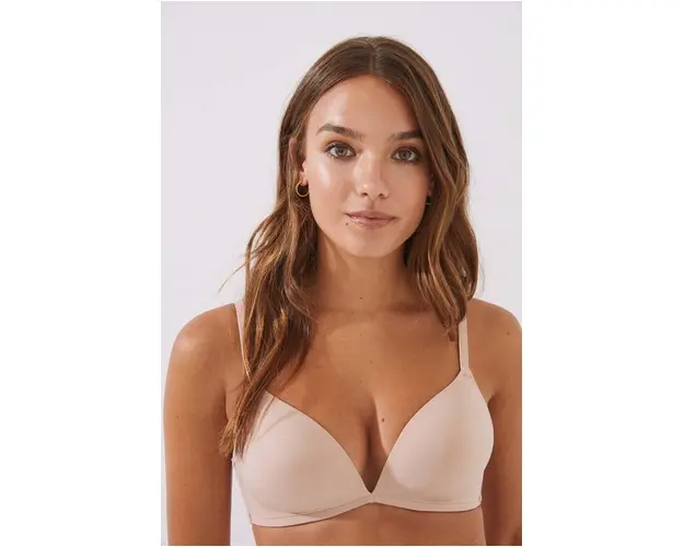 women'secret sutien culoarea bej, neted