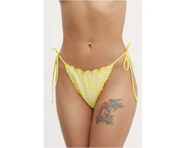MC2 Saint Barth bikini brazilieni culoarea galben, MIA001