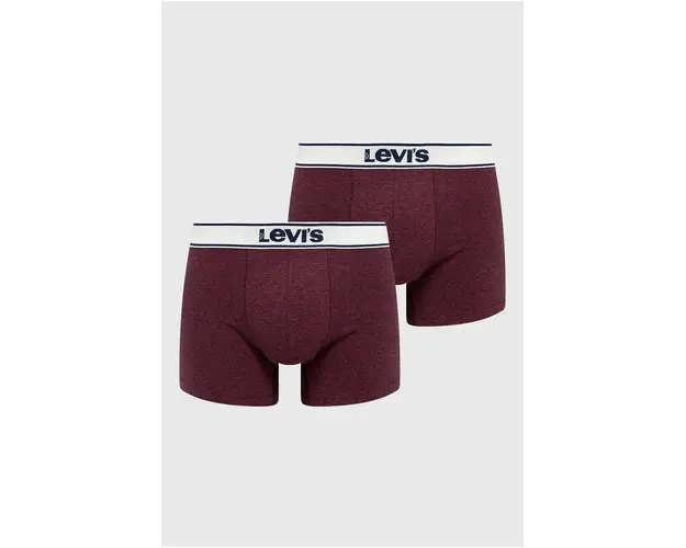 Levi's boxeri barbati, culoarea maro 37149.0401-red
