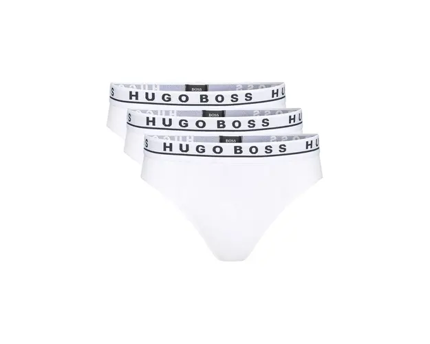 BOSS slip barbati, culoarea alb 50325402