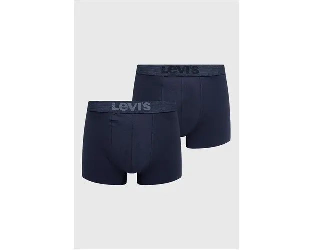 Levi's Boxeri (2-pack) culoarea albastru marin