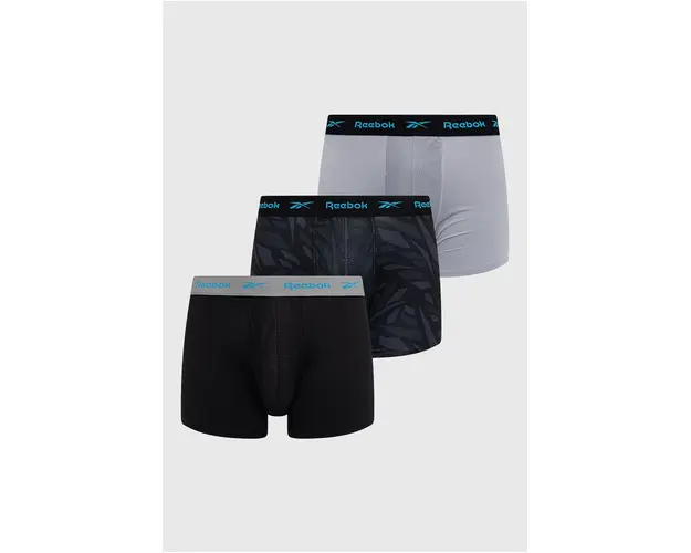 Reebok boxeri (3-pack) barbati, culoarea negru