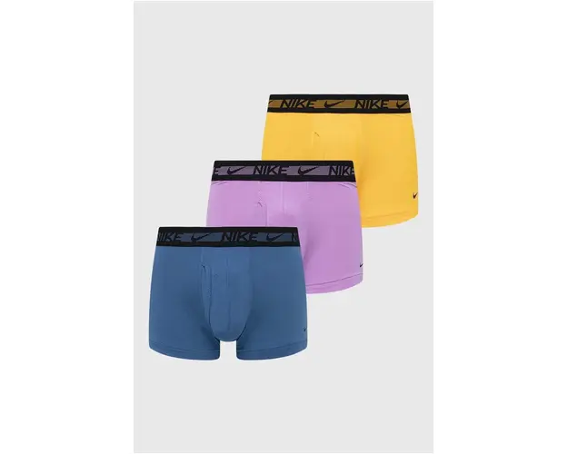 Nike boxeri 3-pack barbati, culoarea galben
